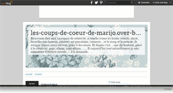Desktop Screenshot of les-coups-de-coeur-de-marijo.over-blog.com