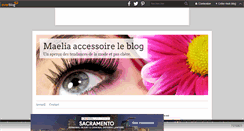Desktop Screenshot of laboutiquedemaelia.over-blog.com