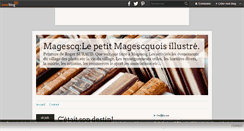 Desktop Screenshot of magescq.over-blog.com