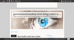 Desktop Screenshot of governmentandwe.over-blog.com