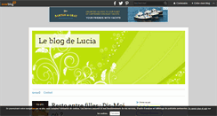 Desktop Screenshot of lepetitmondedelucia.over-blog.com
