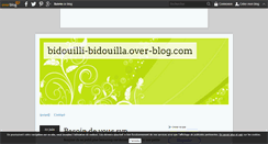Desktop Screenshot of bidouilli-bidouilla.over-blog.com