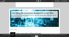 Desktop Screenshot of passion-kumu47.over-blog.com