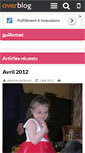Mobile Screenshot of guillemot.over-blog.com