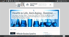 Desktop Screenshot of healthinlife.over-blog.com