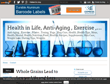 Tablet Screenshot of healthinlife.over-blog.com