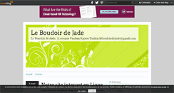 Desktop Screenshot of leboudoirdejade.over-blog.com