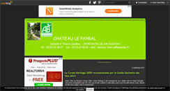 Desktop Screenshot of chateaulepayral.over-blog.com