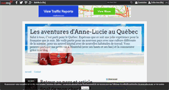 Desktop Screenshot of annelucieauquebec.over-blog.com