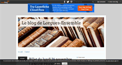Desktop Screenshot of lorgues-ensemble.over-blog.com