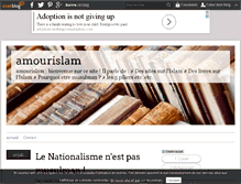 Tablet Screenshot of amourislam.over-blog.com