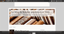 Desktop Screenshot of femme-passion.over-blog.com