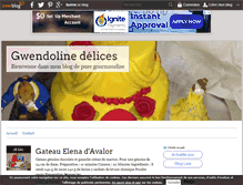 Tablet Screenshot of gwendolinecuisine.over-blog.com