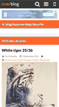 Mobile Screenshot of lepanierdegribouille.over-blog.com