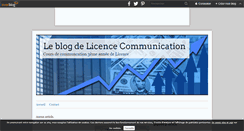 Desktop Screenshot of licence.communication.over-blog.com