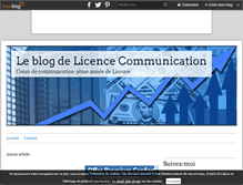 Tablet Screenshot of licence.communication.over-blog.com