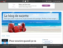 Tablet Screenshot of najette.over-blog.com