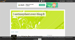 Desktop Screenshot of l-antioxydant.over-blog.fr