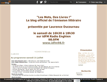 Tablet Screenshot of lesmots-deslivres.over-blog.com