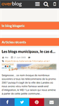 Mobile Screenshot of blogetic.over-blog.com