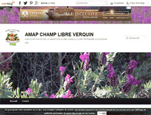 Tablet Screenshot of champ-libre.over-blog.fr