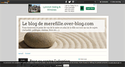 Desktop Screenshot of merefille.over-blog.com