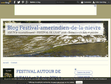 Tablet Screenshot of festival-amerindien-nievre.over-blog.com