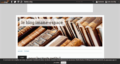 Desktop Screenshot of imane-espace.over-blog.com
