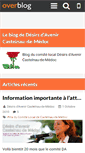Mobile Screenshot of desirsdavenircastelnau-de-medoc.over-blog.fr