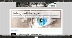 Desktop Screenshot of defi-energies.over-blog.fr
