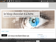 Tablet Screenshot of chocolat.um64.over-blog.com