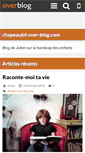 Mobile Screenshot of chapeau64.over-blog.com