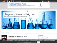 Tablet Screenshot of chapeau64.over-blog.com