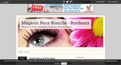 Desktop Screenshot of noceblanche-bordeaux.over-blog.com