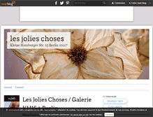 Tablet Screenshot of lesjolieschoses.over-blog.com
