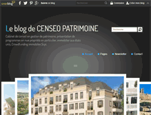 Tablet Screenshot of censeo-patrimoine.over-blog.com
