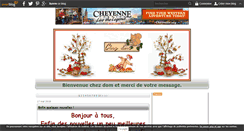 Desktop Screenshot of chez-dom.over-blog.fr