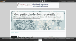 Desktop Screenshot of monpetitcoindesloisirscreatifs.over-blog.com