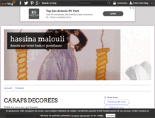 Tablet Screenshot of hassina.over-blog.com