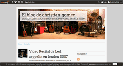 Desktop Screenshot of elguitarrocrazy.over-blog.es