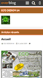 Mobile Screenshot of ecodesign64.over-blog.com
