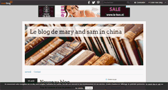 Desktop Screenshot of maryandsaminchina.over-blog.com