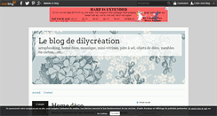 Desktop Screenshot of dilycreation.over-blog.com