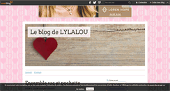 Desktop Screenshot of lylalou.over-blog.fr