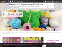 Tablet Screenshot of isa-bout-de-fil.over-blog.com