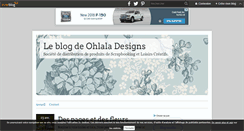 Desktop Screenshot of ohlaladesigns.over-blog.com