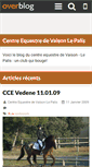 Mobile Screenshot of centre-equestre.vaison-lepalis.over-blog.com