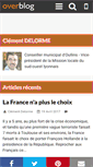 Mobile Screenshot of clementdelorme.over-blog.fr