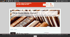 Desktop Screenshot of dejadansmoncoeur.over-blog.com