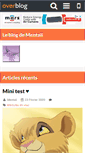 Mobile Screenshot of mentali.over-blog.com